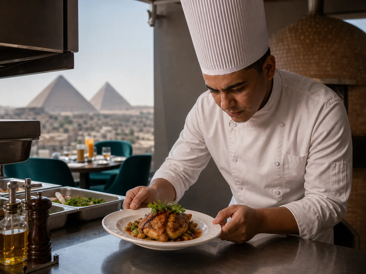 Chef craft before service
